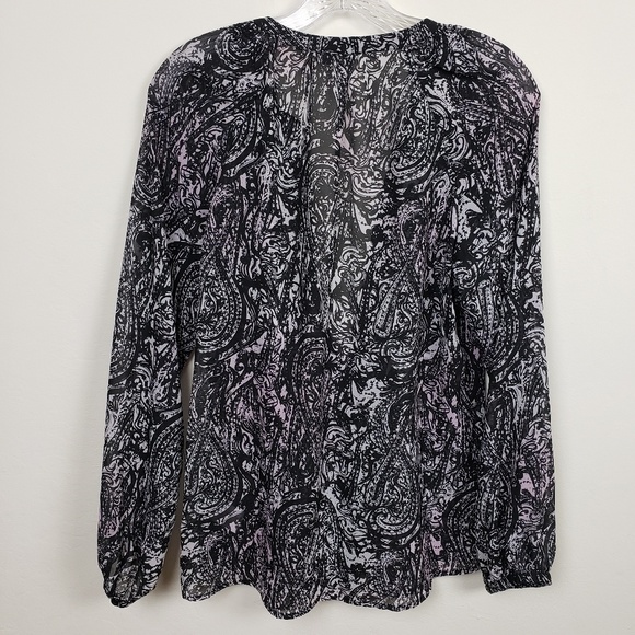 KUT FROM THE KLOTH long-sleeve paisley blouse - Picture 5 of 6